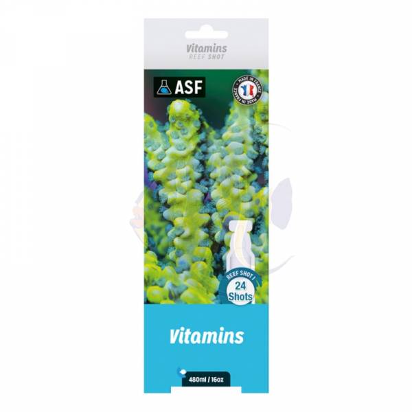 Aquarium Systems Shots - Vitamins - 24 x 20 ml